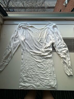 White Backless Mini Dress – Beach Style